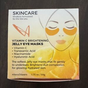 Vitamin C Brightening Jelly Eye Masks  40pcs/20 pairs
